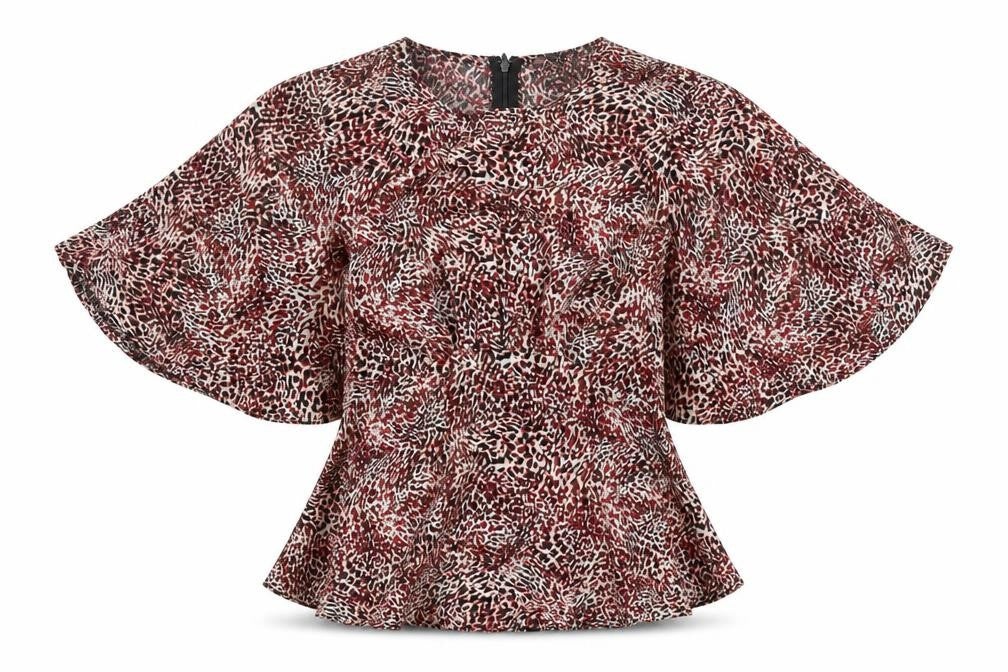 Womens UK Size 10 AX Paris Multicoloured Basic Blouse
