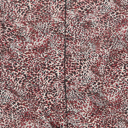 AX Paris Womens Multicoloured Geometric Polyester Basic Blouse Size 10 Round Neck - Angel Sleeve