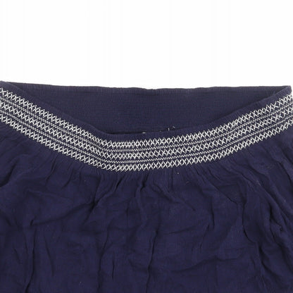 Womens UK Size S Gap Blue Basic Blouse