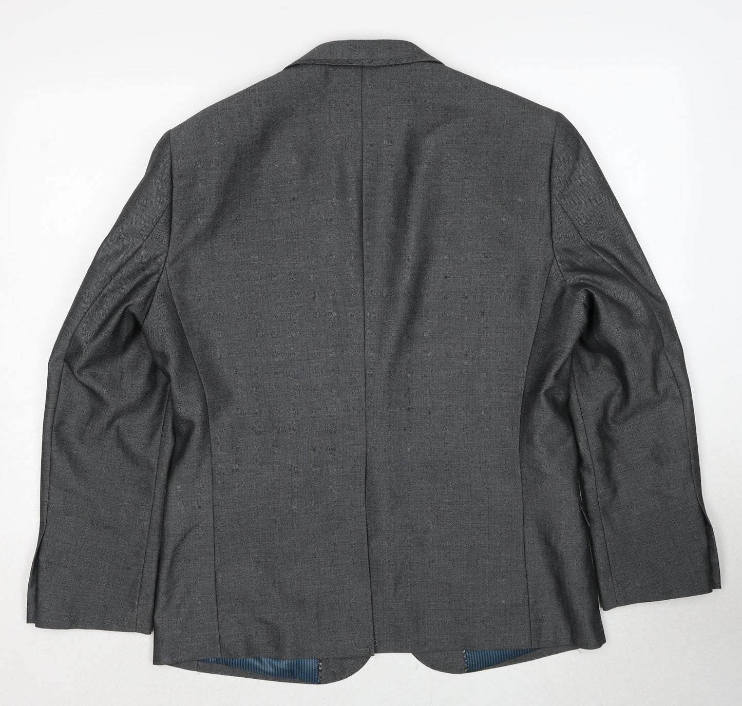 Mens UK Size 40 Harry Brown Regular Grey Suit Jacket