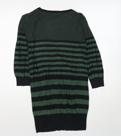 Womens UK Size 12 Topshop Green Cardigan Jumper