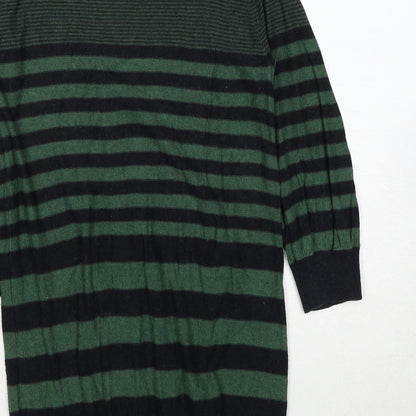 Womens UK Size 12 Topshop Green Cardigan Jumper