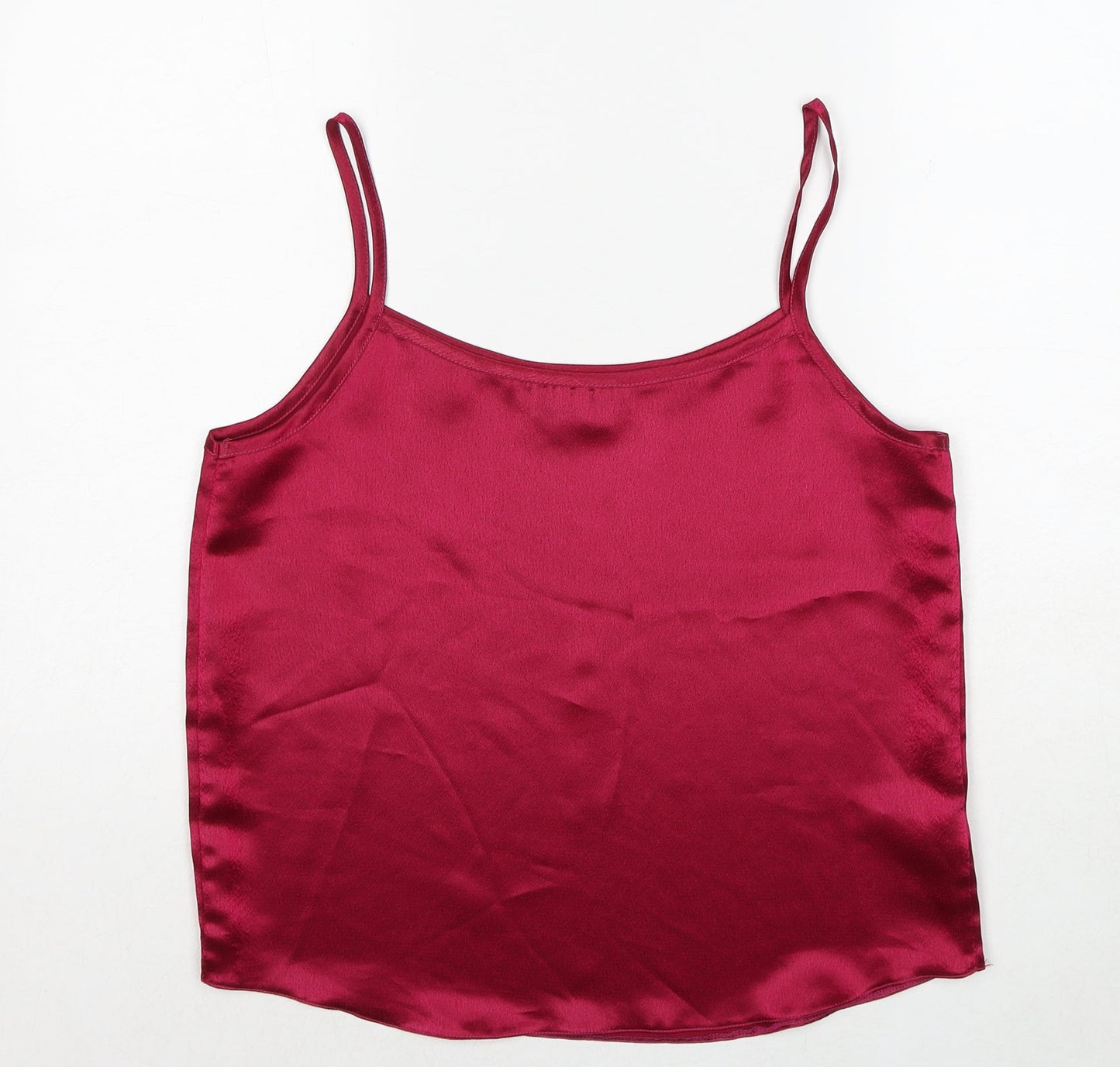 Choices Womens Purple Polyester Camisole Tank Size 12 Round Neck