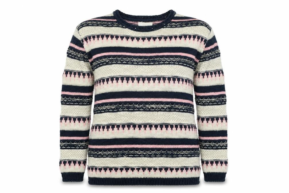 Womens UK Size M Springfield Multicoloured Pullover Jumper