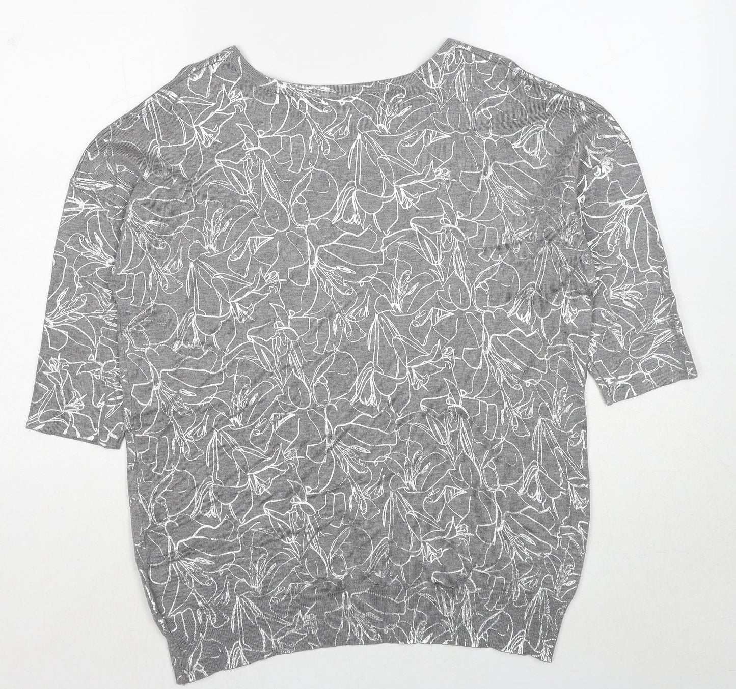 Womens UK Size L Klass Grey Pullover Jumper