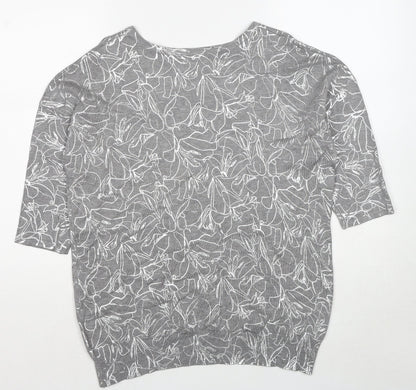 Womens UK Size L Klass Grey Pullover Jumper