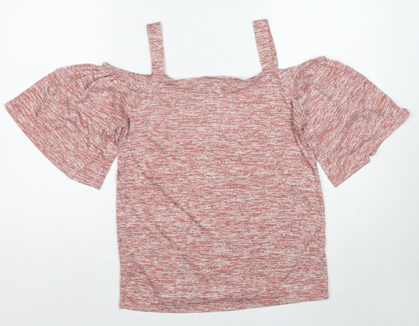 Womens UK Size S Klass Red Basic Blouse