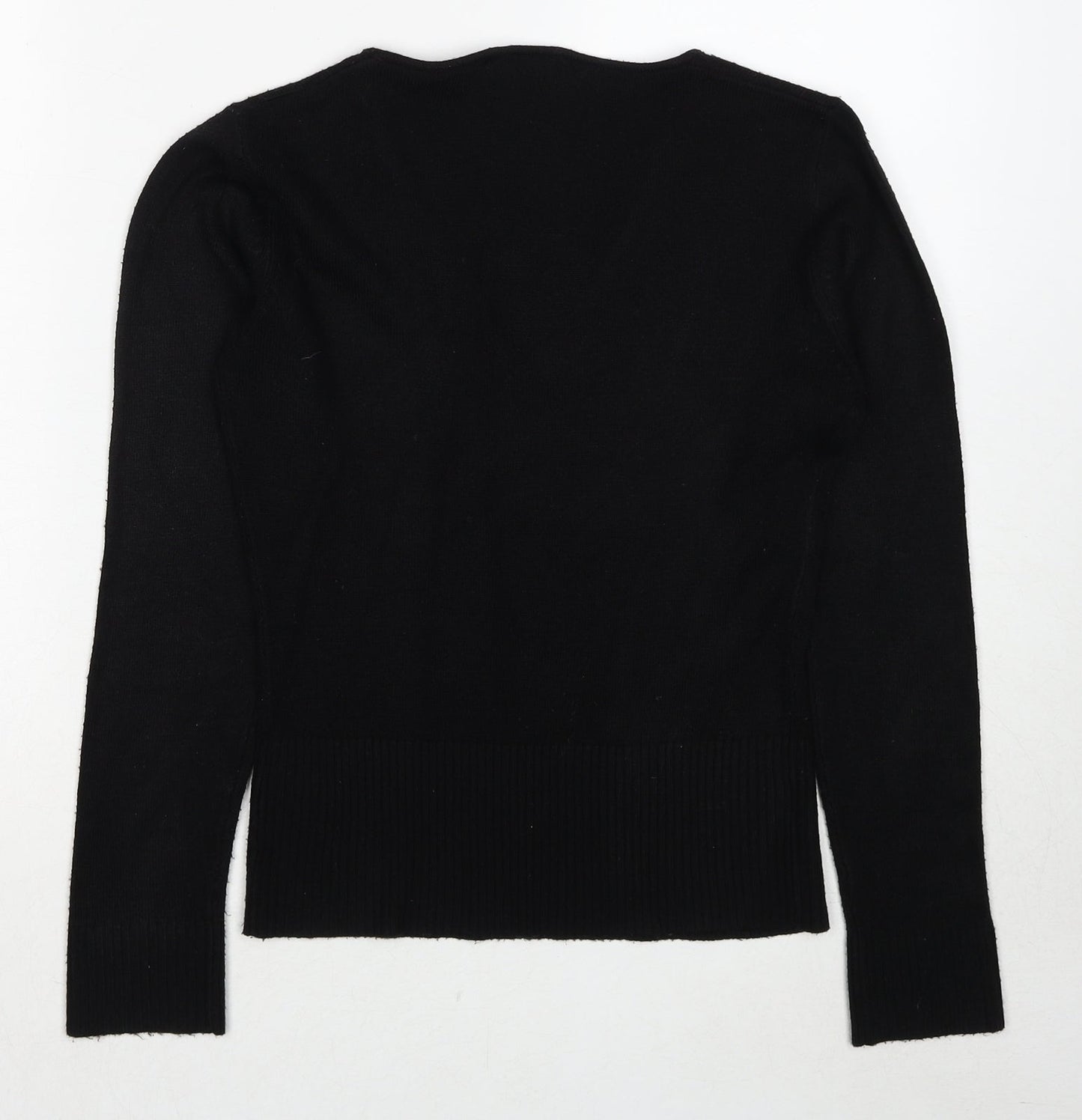 Womens UK Size 10 Internacionale Black Pullover Jumper