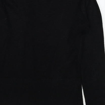 Womens UK Size 10 Internacionale Black Pullover Jumper