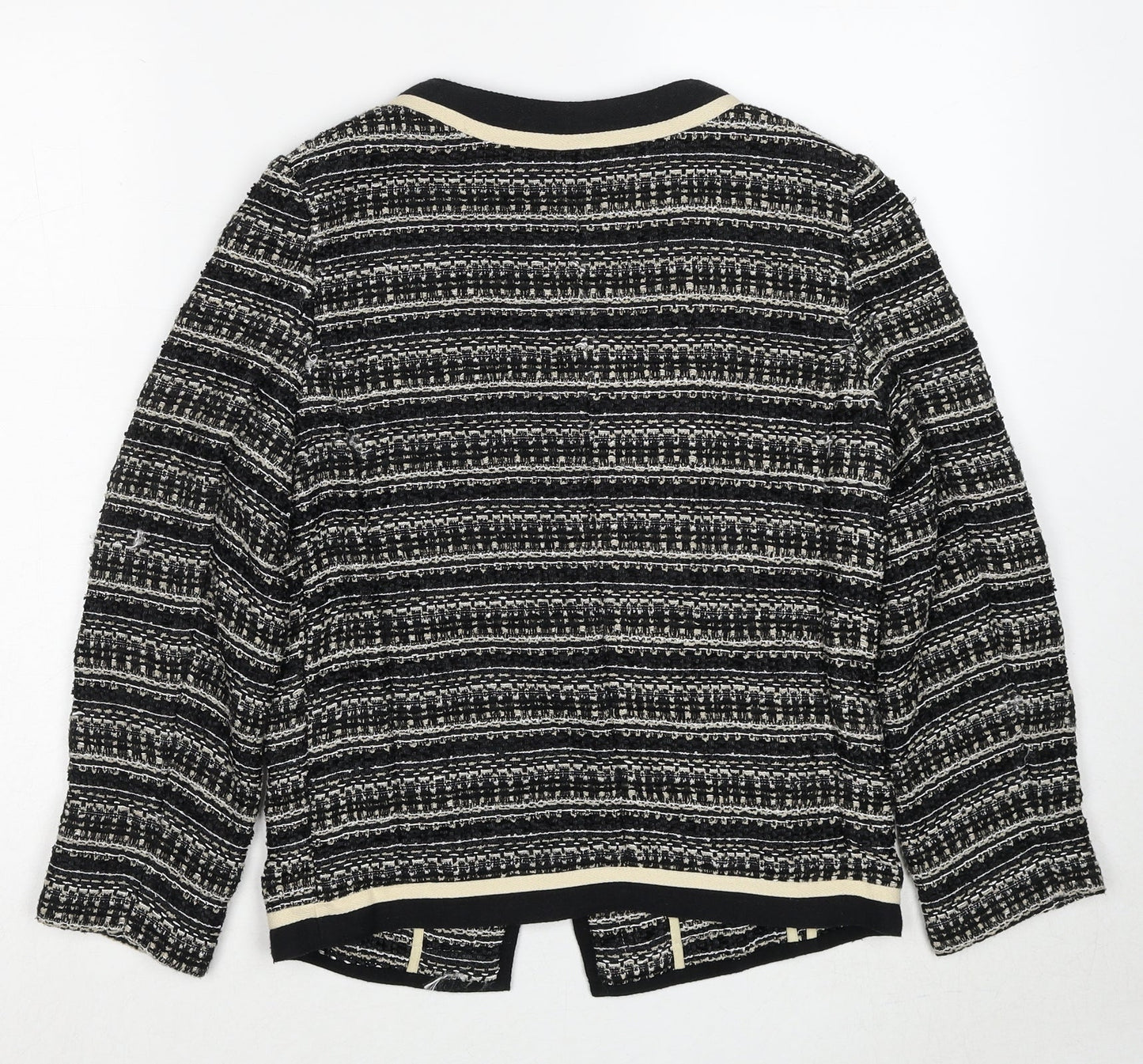 Womens UK Size 8 NEXT Black Cardigan Jumper