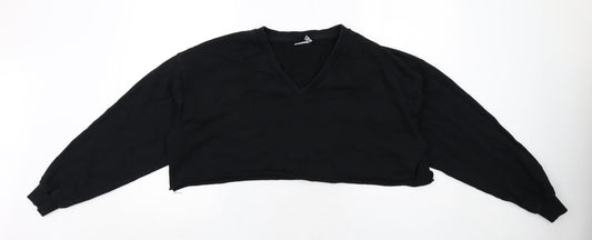 Womens UK Size 6 ASOS Black Pullover Sweatshirt