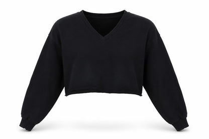 Womens UK Size 6 ASOS Black Pullover Sweatshirt