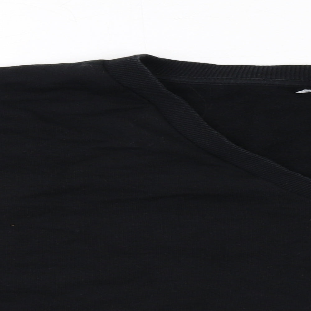 Womens UK Size 6 ASOS Black Pullover Sweatshirt