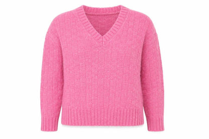 Womens UK Size M Marks and Spencer Pink Pullover Jumper