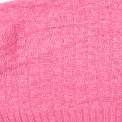 Womens UK Size M Marks and Spencer Pink Pullover Jumper