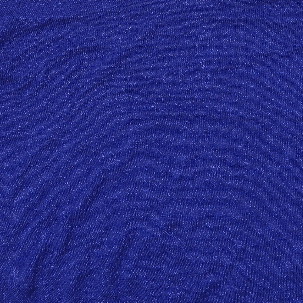 Womens UK Size 8 Topshop Blue Pullover Jumper