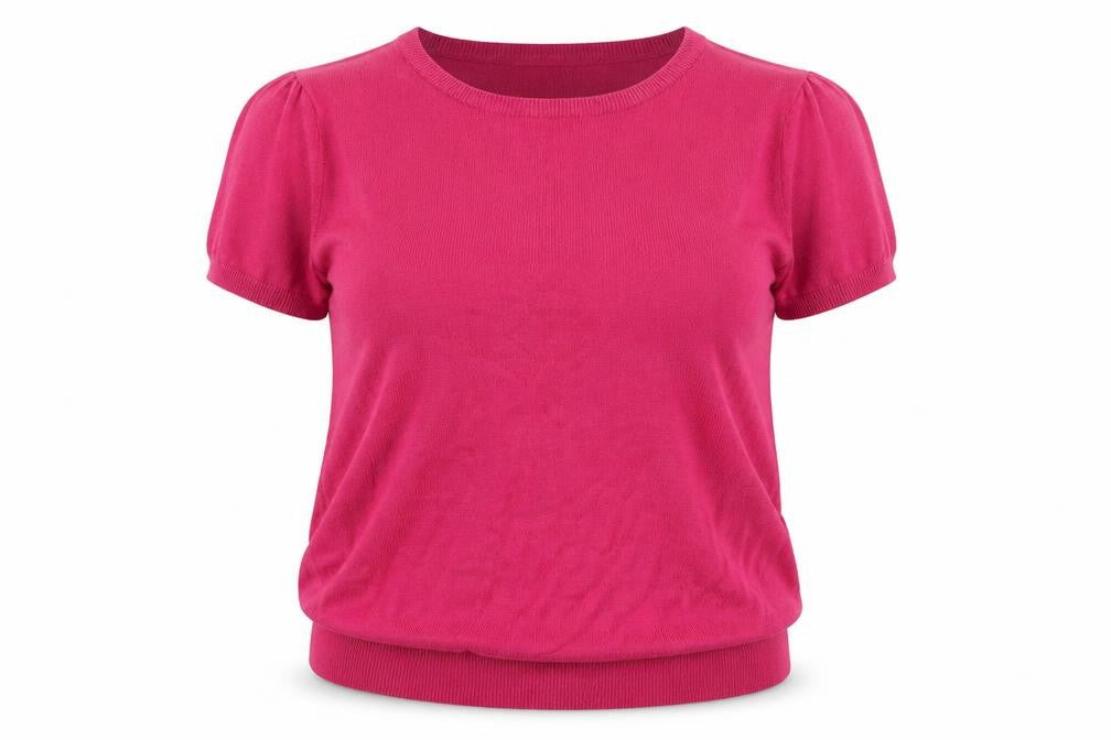 Womens UK Size 12 NEXT Orange Basic Blouse