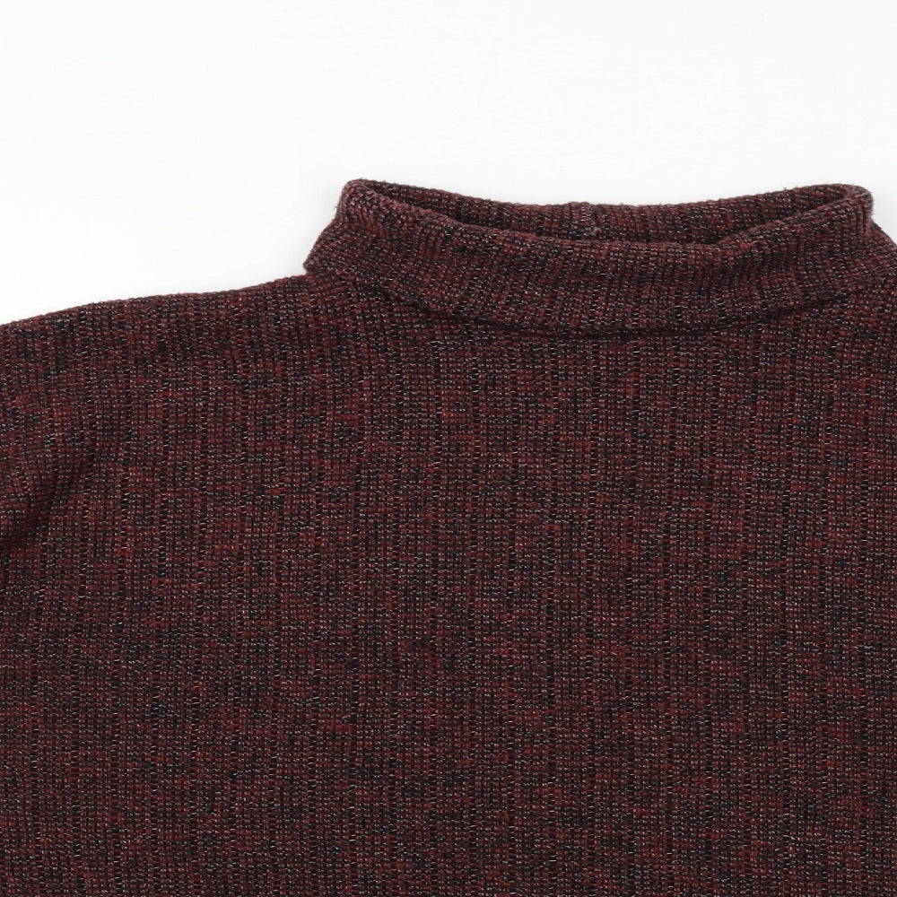 Womens UK Size 10 Topshop Red Pullover Jumper