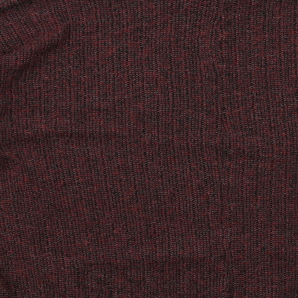 Womens UK Size 10 Topshop Red Pullover Jumper