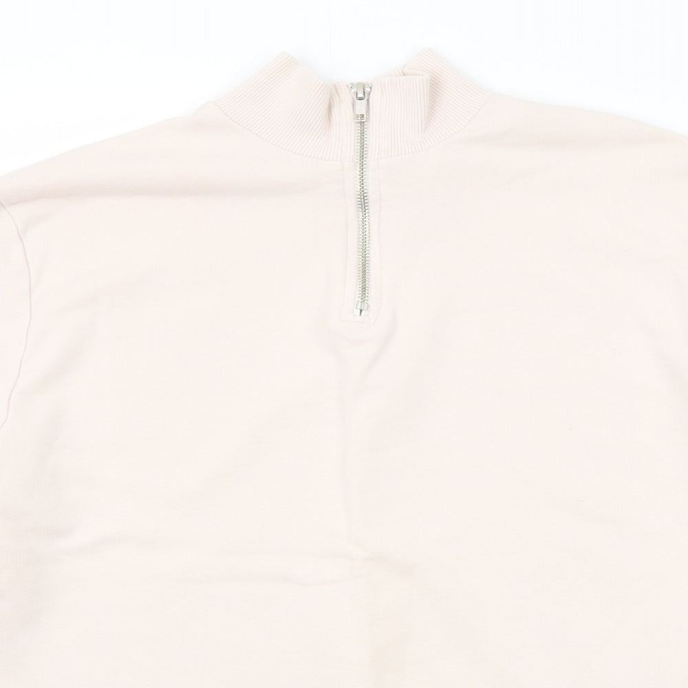 Womens UK Size S ASOS Pink Pullover Sweatshirt