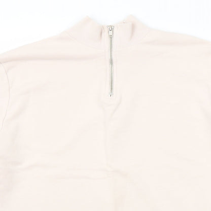 Womens UK Size S ASOS Pink Pullover Sweatshirt