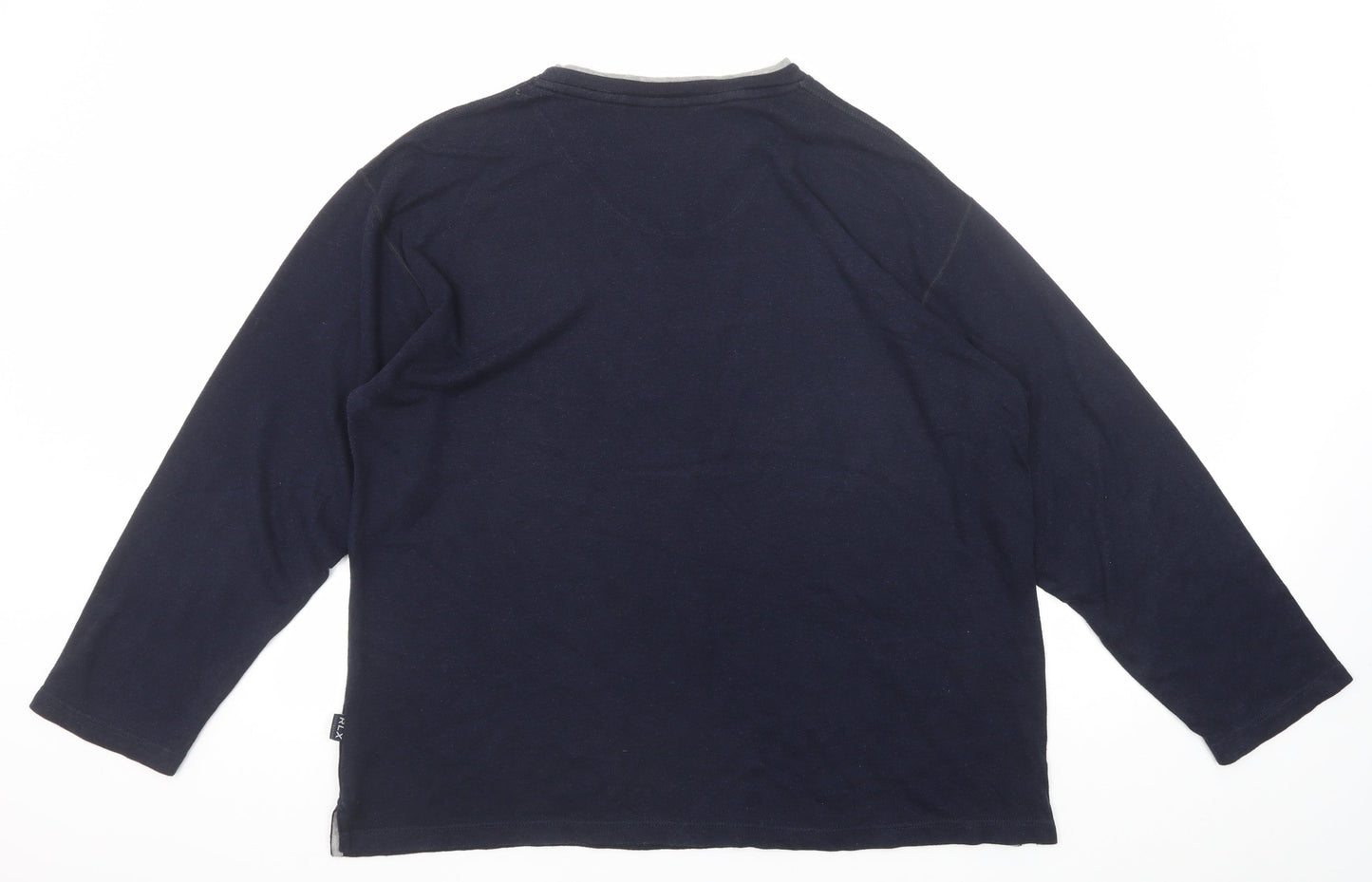 Mens UK Size L Marks and Spencer Blue Pullover Sweatshirt