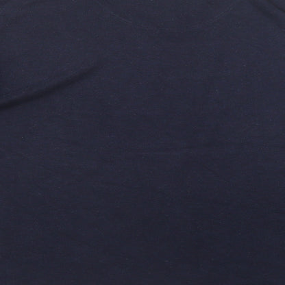 Mens UK Size L Marks and Spencer Blue Pullover Sweatshirt