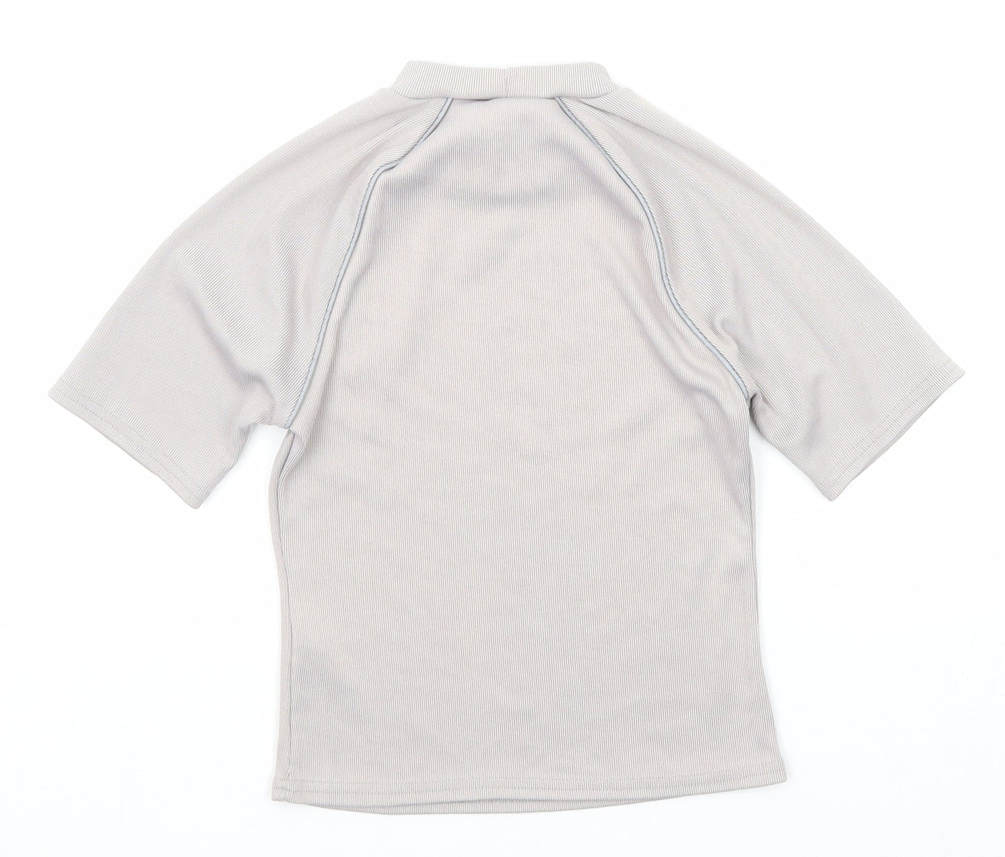 Womens UK Size 12 ASOS Grey Basic T-Shirt