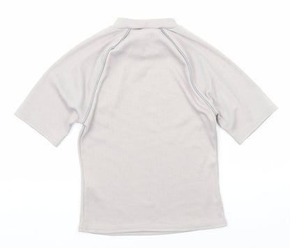 Womens UK Size 12 ASOS Grey Basic T-Shirt