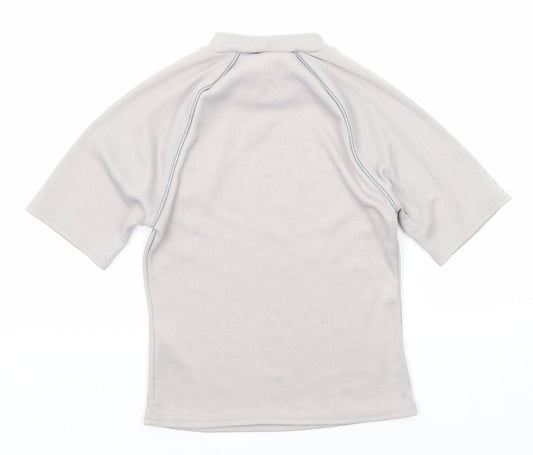 Womens UK Size 12 ASOS Grey Basic T-Shirt