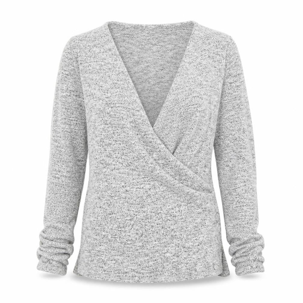 Womens UK Size 8 Dorothy Perkins Grey Pullover Jumper