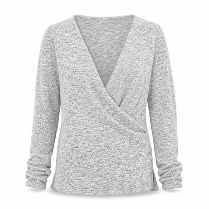 Womens UK Size 8 Dorothy Perkins Grey Pullover Jumper