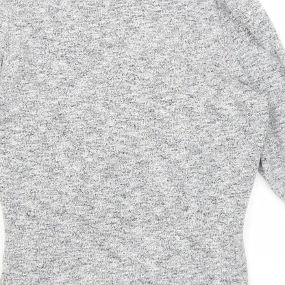Womens UK Size 8 Dorothy Perkins Grey Pullover Jumper