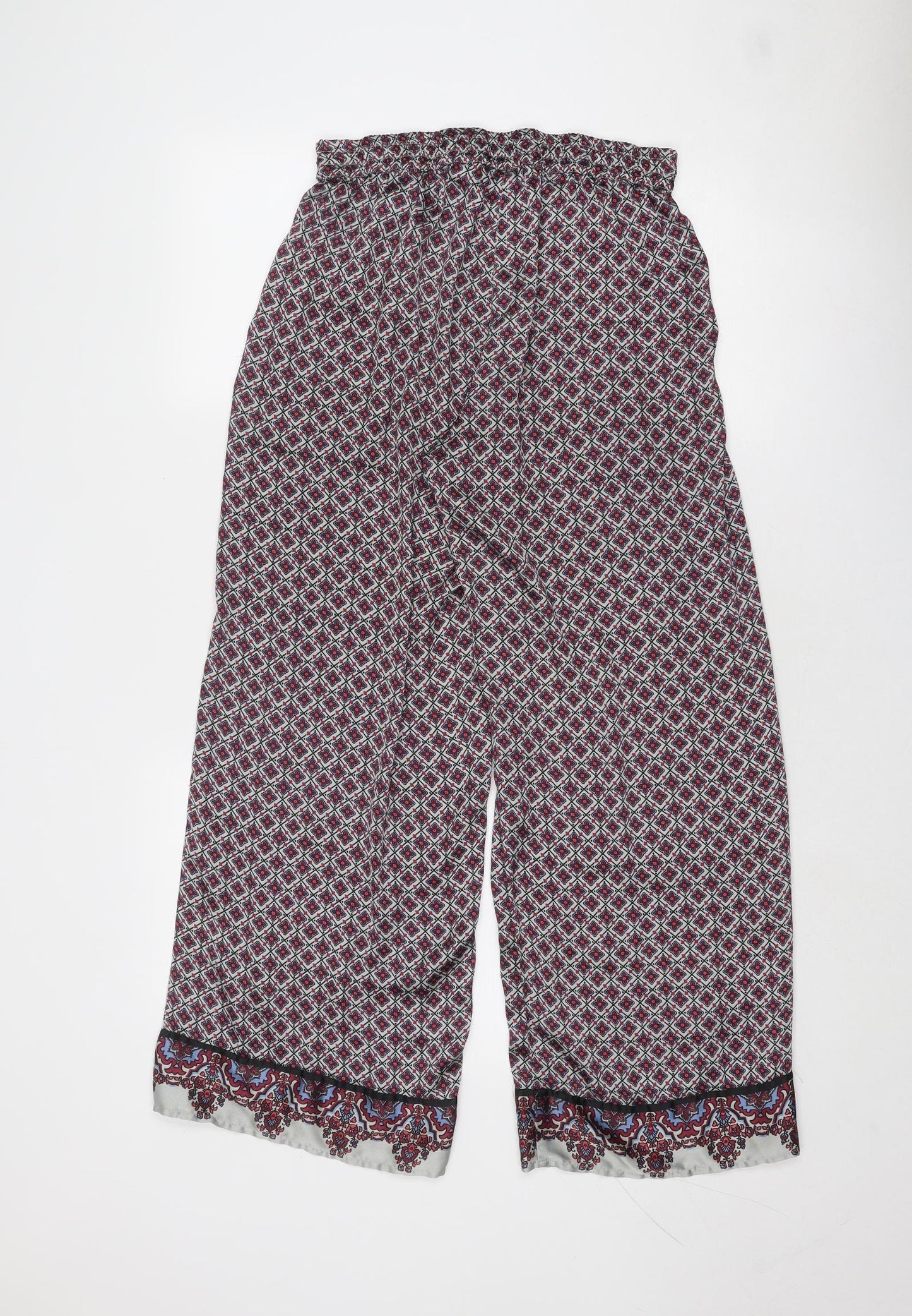 Womens UK Size 26 in Topshop Regular Fit  Multicoloured Trousers