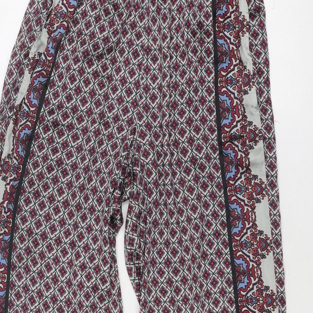 Womens UK Size 26 in Topshop Regular Fit  Multicoloured Trousers