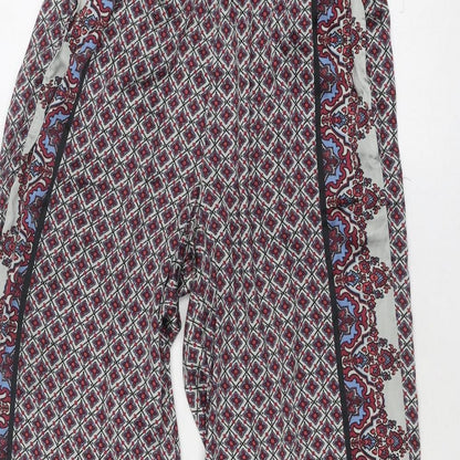 Womens UK Size 26 in Topshop Regular Fit  Multicoloured Trousers