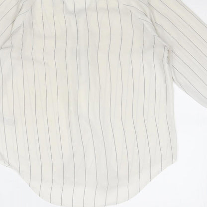 Womens UK Size 8 Marks and Spencer White Basic Blouse