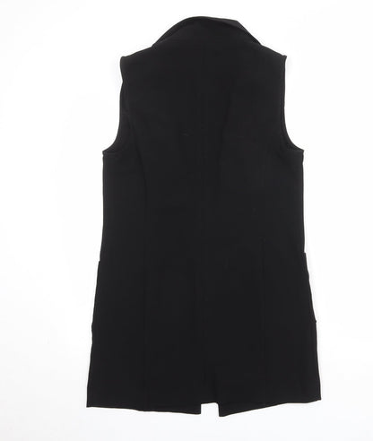 Label Be Womens Black Kimono Jacket Size 12