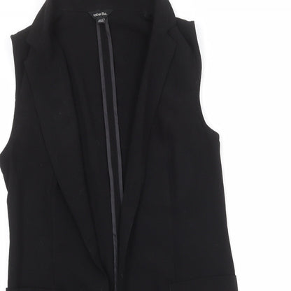 Label Be Womens Black Kimono Jacket Size 12