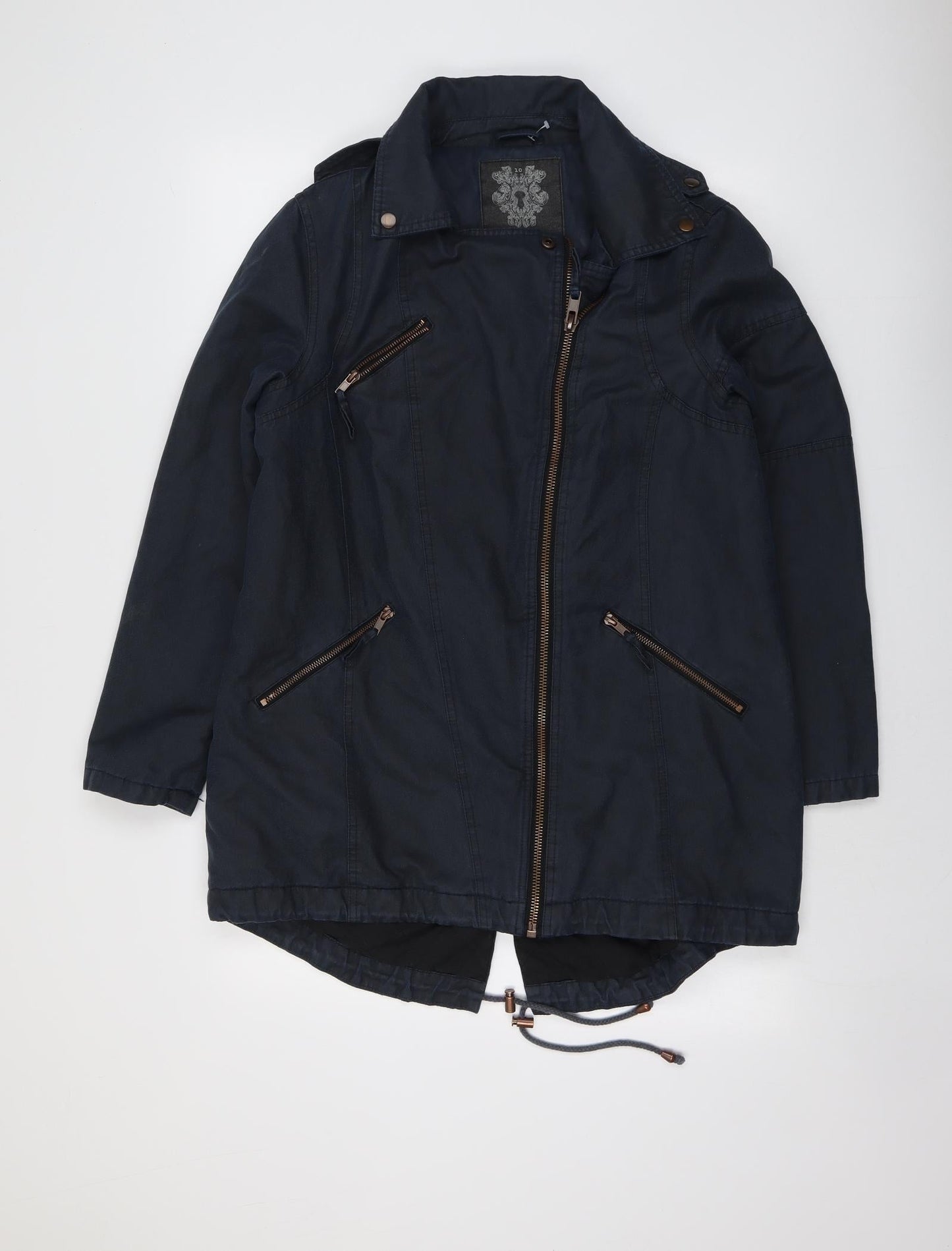 Womens UK Size 10 Label Lab Blue Jacket