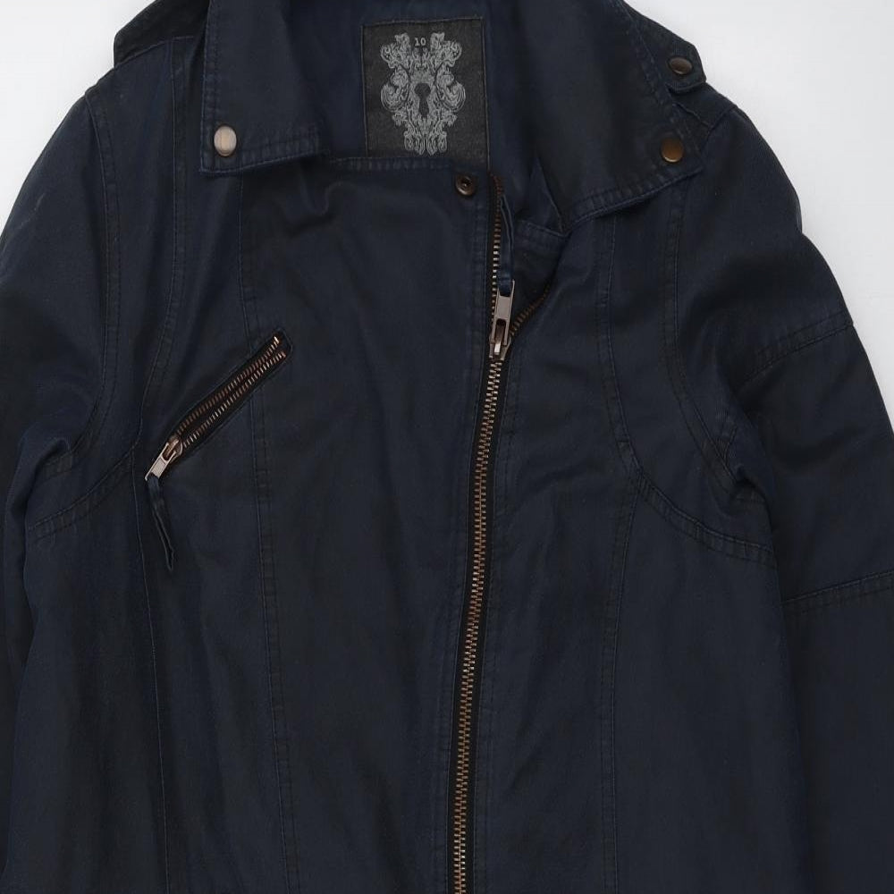 Womens UK Size 10 Label Lab Blue Jacket