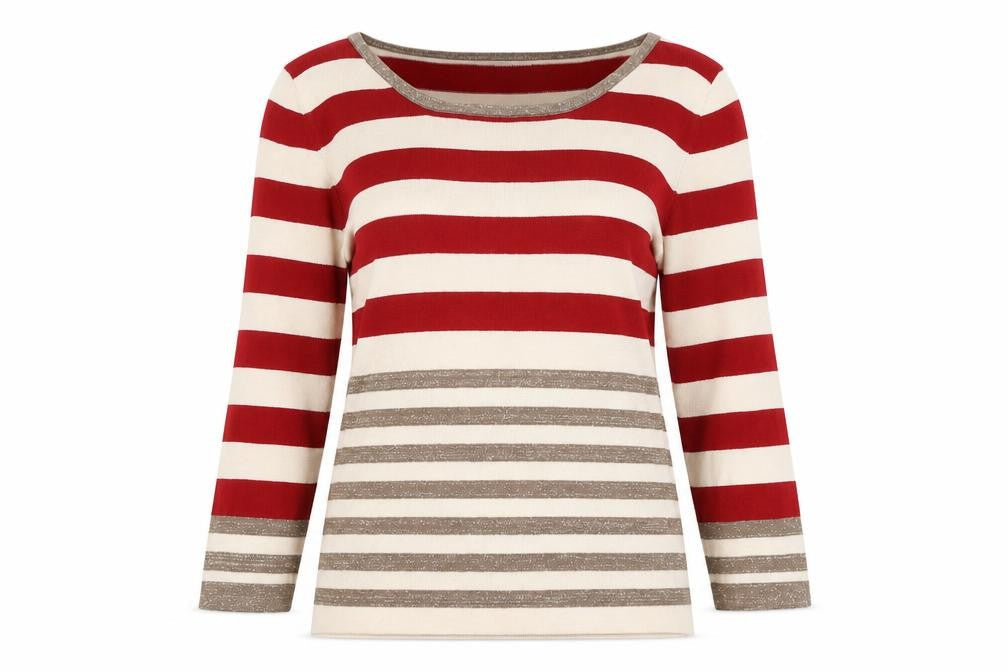 Womens UK Size 14 Coercion Multicoloured Pullover Jumper