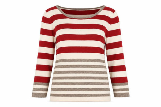 Womens UK Size 14 Coercion Multicoloured Pullover Jumper