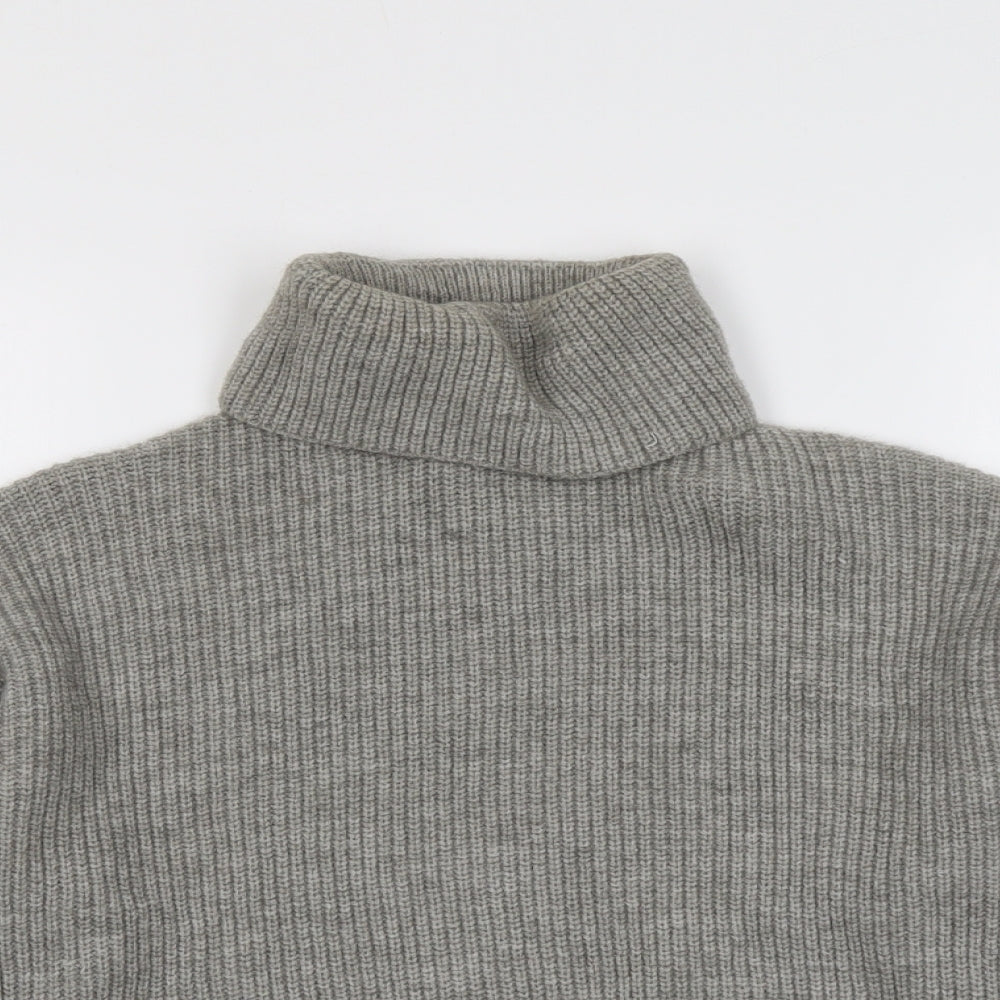 Womens UK Size S PRETTYLITTLETHING Grey Pullover Jumper