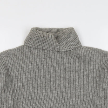 Womens UK Size S PRETTYLITTLETHING Grey Pullover Jumper