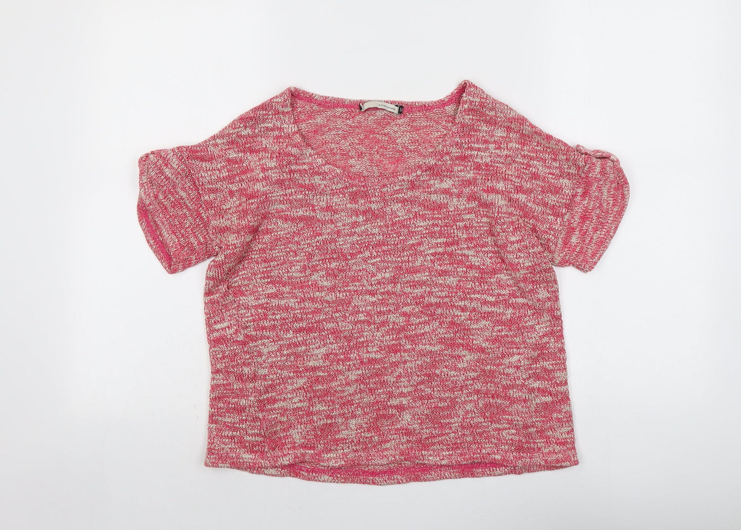 Womens UK Size 10 River Island Pink Pullover Jumper