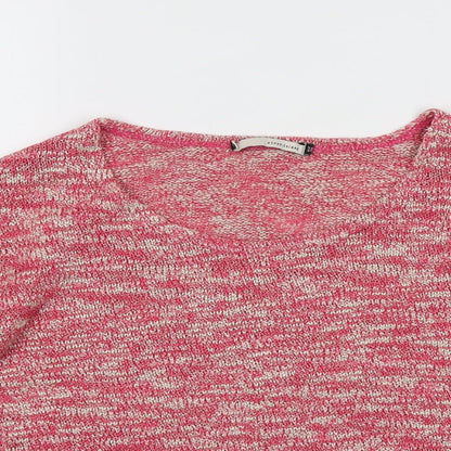 Womens UK Size 10 River Island Pink Pullover Jumper