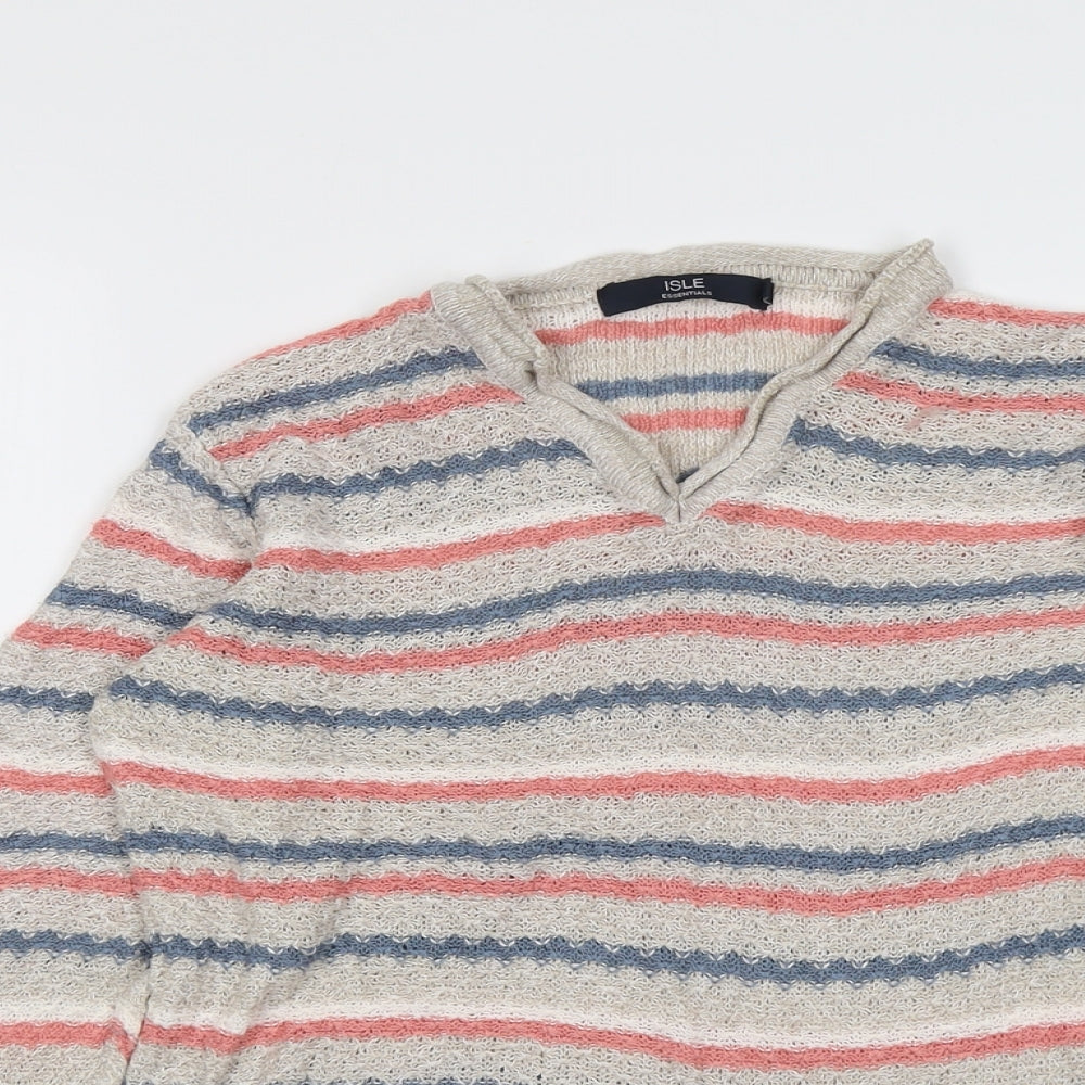 Womens UK Size M EWM Multicoloured Pullover Jumper