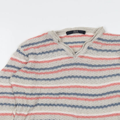 Womens UK Size M EWM Multicoloured Pullover Jumper