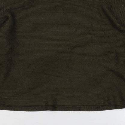 Womens UK Size M New Look Green Pullover Jumper